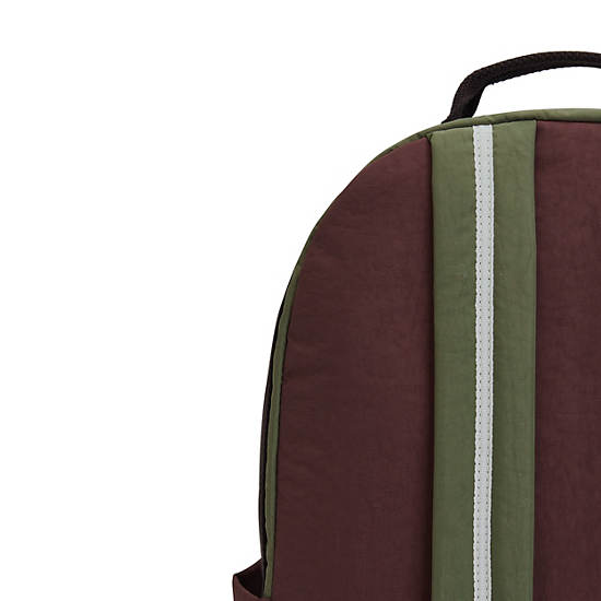 Torby Na Laptopa Kipling Damien Large Backpack Oliwkowe | PL 1581EB